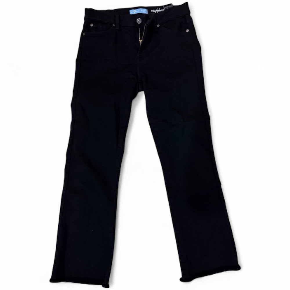 7 For All Mankind Women's Black Jeans (Size 27)